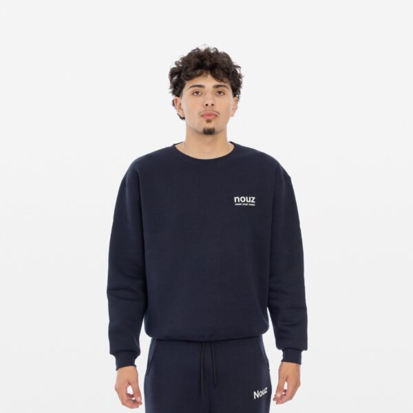 Nouz Cozy Sweatshirt – Navy Blue